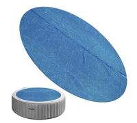 Couverture solaire pour piscine - Chauffage solaire - Couverture thermique pliable à économie d'énergie - Accessoire de bassin de natation robuste pour aire de jeux à la maison