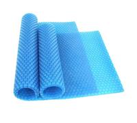 Couverture solaire pour piscine, couverture chauffante isolante à bulles robuste pour jacuzzi et piscines rectangulaires, 400 μm durable