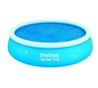 DESTOCKAGE - Bâche à bulles Bestway ronde 2,40 m pour piscine de 2,74 m