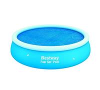 Couverture solaire pour piscine hors-sol ronde diamètre 2,40 m