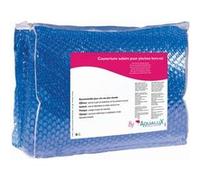 Couverture solaire rectangulaire AQUALUX - pour piscine autoportante - 3.00 x 2.00m - 180µ - 105159 G