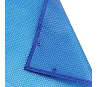 Couverture solaire thermique pour piscine hors sol et jacuzzi, couverture de spa flottante avec œillets pour une efficacité énergétique et une rétention de la chaleur