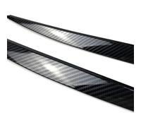 Couverture Sourcils Phares Pour VW Pour Golf 7 7.5 VII Pour GTI Pour GTD R MK7 MK7.5 2013-2019 Autocollants Voiture Phare Sourcil Paupière Garniture Garniture Sourcil Phare(Carbon fiber)