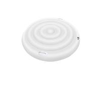 Couverture Spa Couvercle Gonflable Rond for Spa, Accessoire de Couverture Piscine extérieure for, Auberge et Salle Bain(Round 145cm)