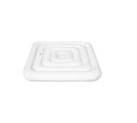 Couverture Spa Couvercle Gonflable Rond for Spa, Accessoire de Couverture Piscine extérieure for, Auberge et Salle Bain(Square 162cm)