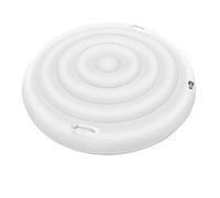Couverture Spa Gonflable Couvercle de Spa Gonflable Rond 165 cm, Coupe-Vent, imperméable et Isolant Thermique pour Spa, Extérieur Jardin(Round Small 145cm)