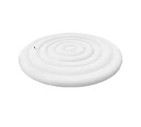 Couverture Spa Gonflable Hot Tub Cover Inflatable Circular Foldable Swimming Pool Filled with Thermal Insulation pour Spa, Extérieur Jardin