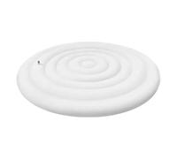 Couverture Spa Inflatable Round Hot Tub Cover with Handle Lid for Outdoor, Bathroom & Spa Centre Use