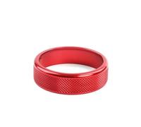Couverture Style Intérieur Cache Bague Garniture Du Pommeau Levier Vitesses Console Centrale Pour Kia Pour Sorento MQ4 2021 2022 2023 2024 2025 2026(Red)