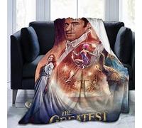 Couverture super douce en micro polaire The Greatest Showman, convient pour les couvertures de canapé pour adultes et enfants, couvertures de lit 203,2 cm x 152,4 cm