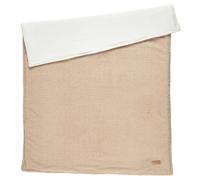Couverture supersoft 75x100cm Teddy bouclette beige