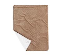 Couverture Supersoft Lapidou Wavy Moka 75x100 cm