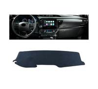 Couverture Tableau Bord Compatible avec Toyota pour 2015 2016 2017 2018 2019 2020 2021 2022 2023 Protections Tableau Bord Tapis Pare-Soleil(LHD Black)