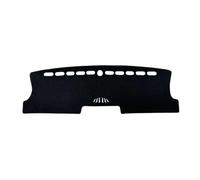 Couverture Tableau Bord pour Ford pour Ranger pour Raptor pour Wildtrak T9 2023-2025 Tapis De Tableau De Bord De Voiture Pare-Soleil Protection Housse Tableau Bord Voiture(LHD Black)