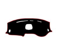 Couverture Tableau Bord pour Hyundai pour Tucson 2019-2021 RHD LHD Console Protecteur Pare-Soleil Automobile Anti-UV Tableau Bord Couverture DashMat Tapis Cape(Red RHD Speaker)