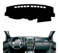 Couverture Tableau Bord pour Kia pour Sorento 2003 2004 2005 2006 2007 2008 2009 2010 Tapis de Bord intérieur Pare-Soleil Tapis Tapis de Couverture de Tableau de Bord de Voiture Couverture du Tableau
