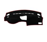 Couverture Tableau Bord pour Peugeot 307 307SW 307CC 2002-2007 2008 Couverture Tableau Bord Intérieur Voiture Tapis Protection Pare-Soleil (Color : Red Side, Taille : LHD)