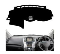 Couverture Tableau Bord Tapis Couverture Tableau Bord Voiture Pare-Soleil Compatible avec Lexus pour RX300 RX330 RX350 2004 2005 2006 2007 2008 2009(Right Hand Drive,Black Edge)