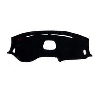 Couverture Tableau Bord Tapis De Tableau De Bord Anti-poussière pour Hyundai pour Tucson 2019 avec Haut-Parleur pour Conduite À Gauche Pare-Soleil(Le Noir)