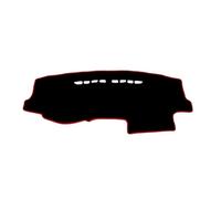 Couverture Tableau Bord Tapis Protection Antidérapant pour Tableau Bord Pare-Soleil Compatible avec VW pour Golf 6 MK6 2009 2010 2011 2012 2013(Right Hand Drive,Red Edge)