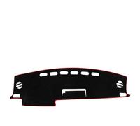 Couverture Tableau Bord Tapis Tableau Bord Voiture Pare-Soleil Tampons Antidérapants pour Toyota pour RAV4 XA40 2013-2018 FRTRGVUVXP(A Red,LHD)