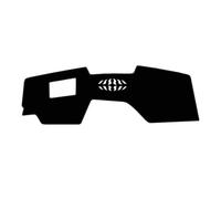 Couverture Tableau De Bord Voiture Soleil pour Mazda 3 2019-2020, Voiture en Velours Confortable, Couverture Protection pour Console Centrale, Accessoire