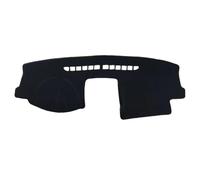 Couverture Tableau De Bord Voiture Soleil pour VW Golf 5 MK5 2004-2009, Voiture en Velours Confortable, Couverture Protection pour Console Centrale, Accessoire,Black