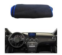 Couverture Tableau Housse De Tableau Bord Intérieur DashMat Pour Benz W176 2013-2018 Modèles A160 A180 A200 A45 Tapis Tableau Voiture(LHD Blue)