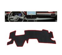 Couverture Tableau Tapis Tableau Bord Pour Toyota Pour Yaris Pour Cross XP210 2021-2024 2009-2014 Accessoires Protection Solaire Coussin Tapis Tableau Voiture(LHD RED HUD)