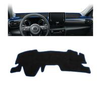 Couverture Tableau Tapis Tableau Bord Pour Toyota Pour Yaris Pour Cross XP210 2021-2024 2009-2014 Accessoires Protection Solaire Coussin Tapis Tableau Voiture(LHD BLUE NO HUD)