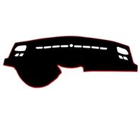 Couverture Tapis Tableau Bord pour Peugeot 308 2007 2008 2009 2010 2011 2012 2013 Couverture Tableau Bord Voiture Évitez La Lumière Pad Pare-Soleil Tapis(Red Side)