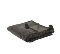 Couverture Terke 200 X 220 Cm Gris Foncé Gris