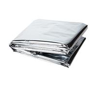 Couverture thermique de survie - Tapis chauffant extérieur d'urgence, couche d'isolation protectrice | Housse légère par temps froid pour équipement d'aventure de Camping de randonnée, accessoire de s