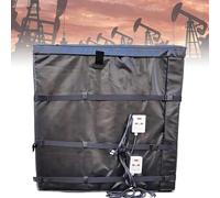 Couverture Thermique Extérieure De Baril De Baril IBC Tonneau De Chauffage, Réchauffeur De Fût D’Huile De 55 Gallons / 275 Gallons, Couverture Chauffante De Tambour à Couverture Complète Po