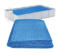 Couverture thermique pour piscine Film Isolant Rectangulaire Robuste | Couvertures solaires piscine pour la baignade dans les lacs rivières plages et étangs en fête jeux bar et ponton