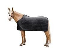 Couverture Thermo Unterdecke 100g/m² de Waldhausen pour Chevaux Noirs Taille 145 cm Chauffant