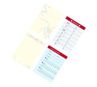 Couverture transparente à anneaux flexibles avec pages amovibles pour cahiers, journaux, idéal pour l'école et l'utilisation