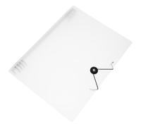 Couverture Transparente A4 en PP pour Classeur Réutilisable Portable | Pochette à Feuilles Mobiles, Légère et Rechargeable, pour École et Présentations Personnelles