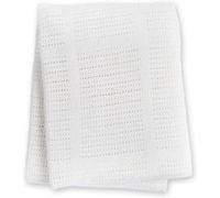 Couverture tricot blanche G