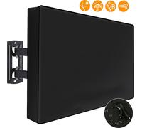 Couverture TV d'Extérieur Résistante aux Intempéries Universelle, 40"-42" Housse TV Protection d'écran UV Résistante à la déchirure 600D Oxford 106x67x12.7cm