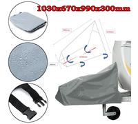 Couverture Universelle D'attelage De Remorquage De Caravane,Boule De Remorquage De Remorque Étanche À L'eau Et À La Poussière,Accouplement,Serrure D'abri,Can Amendements,103x67x99x30cm