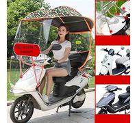Couverture universelle de pare-soleil de moto électrique, auvent de voiture de batterie électrique, protection solaire, parapluie de batterie, pare-brise de vélo, bloc d'épaississement du v