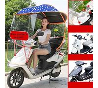 Couverture universelle de pare-soleil de moto électrique, auvent de voiture de batterie électrique, protection solaire, parapluie de batterie, pare-brise de vélo, bloc d'épaississement du v