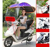 Couverture universelle de pare-soleil de moto électrique, auvent de voiture de batterie électrique, protection solaire, parapluie de batterie, pare-brise de vélo, bloc d'épaississement du v