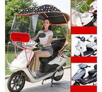 Couverture universelle de pare-soleil de moto électrique, auvent de voiture de batterie électrique, protection solaire, parapluie de batterie, pare-brise de vélo, bloc d'épaississement du v