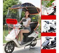 Couverture universelle de pare-soleil de moto électrique, auvent de voiture de batterie électrique, protection solaire, parapluie de batterie, pare-brise de vélo, bloc d'épaississement du v