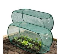 Couverture Végétale, Couverture De Filet De Jardin Pop-up, Tente De Protection Des Plantes Pliable Avec Piquets De Sol, For Herbes, Plantes En Pot, Protection Anti-oiseaux, Insectes Et Solaire(2pcs)