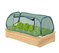 Couverture végétale en Maille-barrière de Filet de Jardin, Filet de Protection Contre Les Oiseaux Respirant, Couverture de Cage de Protection antiparasitaire Pliable | Protecteur de à m