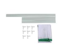 Couverture végétale en Maille de Grande Taille, Cage en Filet Transparente multifonctionnelle d'extérieur pour la Protection des Papillons et l'observation des Plantes, tiges en