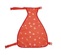 Couverture ventrale pour chien, bande abdominale anti-poussière motif dessin animé mignon - Combinaison de convalescence post-opératoire pour chiens (rouge (femelle), taille XL)